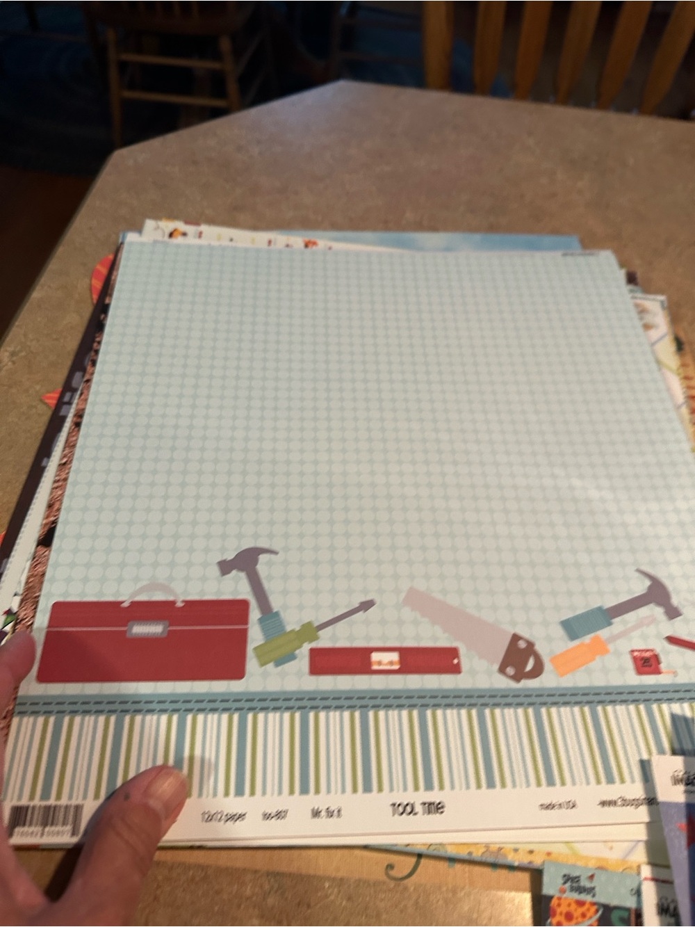 Patterned Party Scrapbook Paper - Multi-Color - Picture 4 of 12